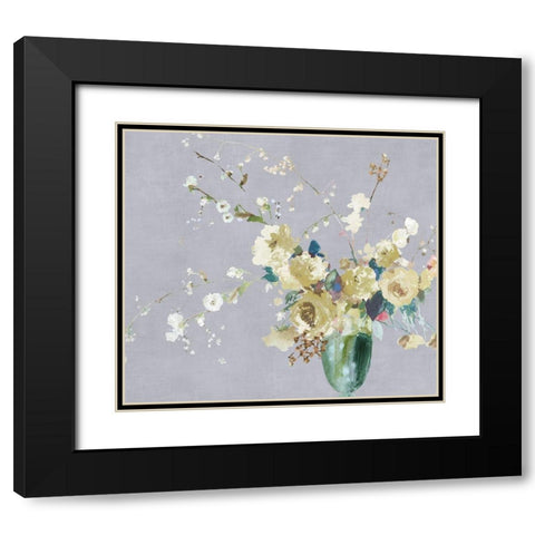 Galaxy Away Black Modern Wood Framed Art Print with Double Matting by Jensen, Asia