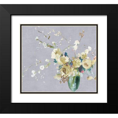 Galaxy Away Black Modern Wood Framed Art Print with Double Matting by Jensen, Asia