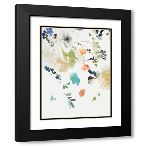 Becoming  Black Modern Wood Framed Art Print with Double Matting by Jensen, Asia