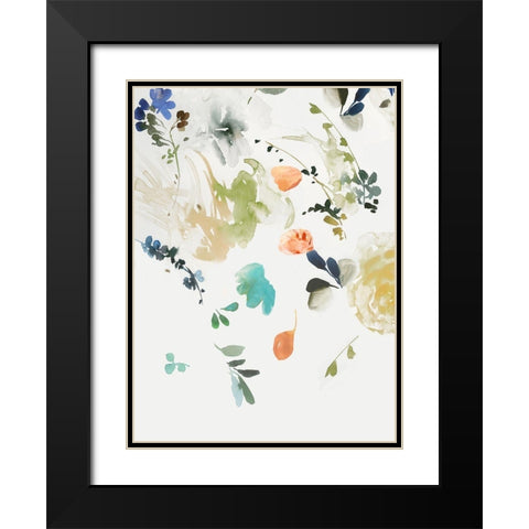 Becoming  Black Modern Wood Framed Art Print with Double Matting by Jensen, Asia