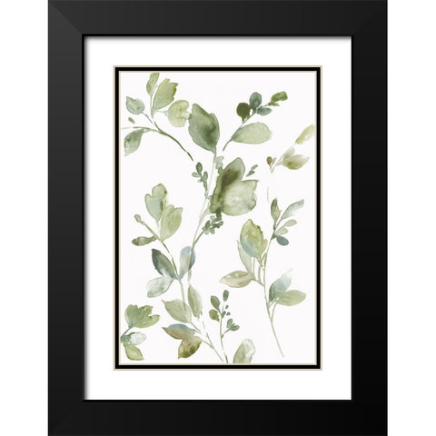 Greetings to the Morning I Black Modern Wood Framed Art Print with Double Matting by Jensen, Asia