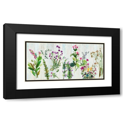 Forest Treasure Black Modern Wood Framed Art Print with Double Matting by Jensen, Asia