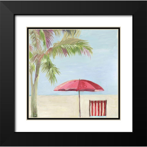 Blithe Day Black Modern Wood Framed Art Print with Double Matting by Jensen, Asia