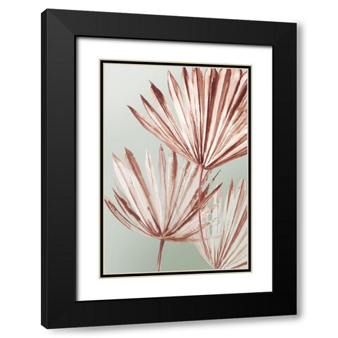 Grasses Palms I  Black Modern Wood Framed Art Print with Double Matting by Jensen, Asia