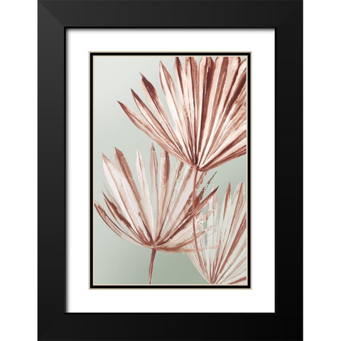 Grasses Palms I  Black Modern Wood Framed Art Print with Double Matting by Jensen, Asia