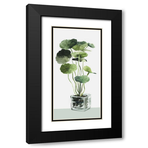 Simple Glass I  Black Modern Wood Framed Art Print with Double Matting by Jensen, Asia