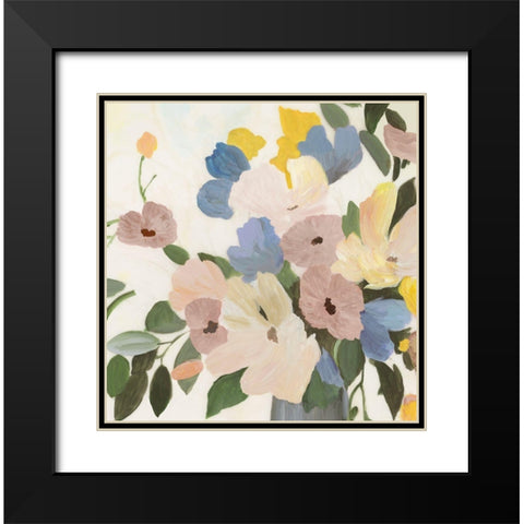 Spring Picks I  Black Modern Wood Framed Art Print with Double Matting by Jensen, Asia
