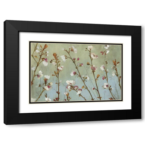In the Wind Black Modern Wood Framed Art Print with Double Matting by Jensen, Asia