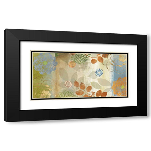 Florence Black Modern Wood Framed Art Print with Double Matting by Jensen, Asia
