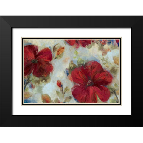 Lolita Black Modern Wood Framed Art Print with Double Matting by Jensen, Asia