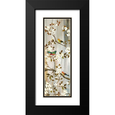 Bloom II Black Modern Wood Framed Art Print with Double Matting by Jensen, Asia