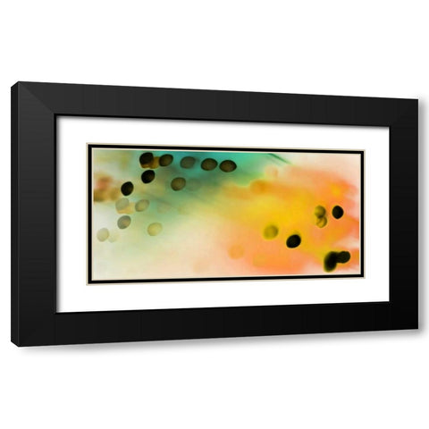 Chemical Equation Black Modern Wood Framed Art Print with Double Matting by McMasters, James