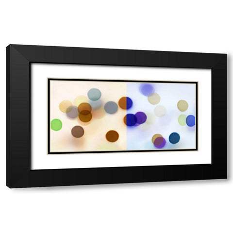 Firefly Parade I Black Modern Wood Framed Art Print with Double Matting by McMasters, James