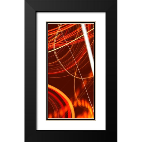 Solaris I Black Modern Wood Framed Art Print with Double Matting by McMasters, James