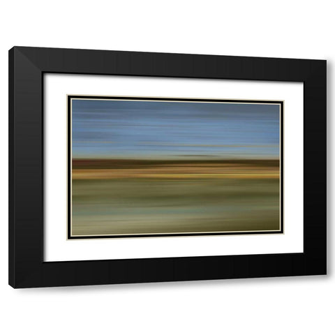 Odyssey I Black Modern Wood Framed Art Print with Double Matting by McMasters, James