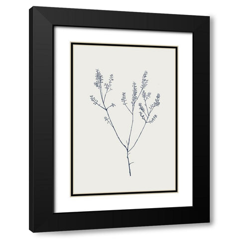 Graceful Day I Black Modern Wood Framed Art Print with Double Matting by Flora B