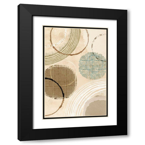 Woven Baskets II Black Modern Wood Framed Art Print with Double Matting by Kouta, Flora
