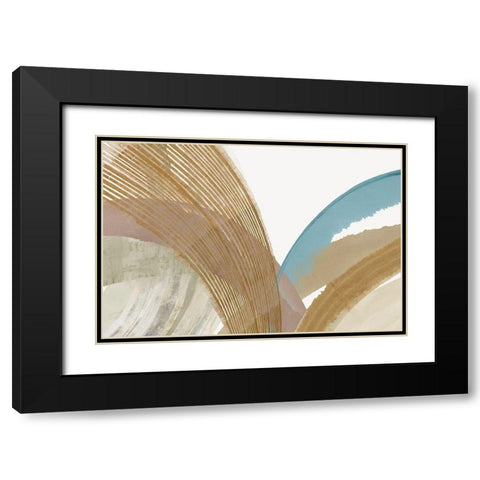 Force of Nature  Black Modern Wood Framed Art Print with Double Matting by Kouta, Flora