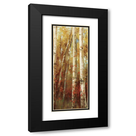 Birch Forest I Black Modern Wood Framed Art Print with Double Matting by K, Ella