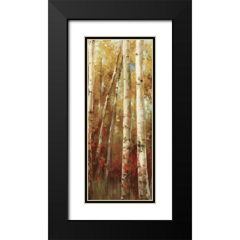 Birch Forest I Black Modern Wood Framed Art Print with Double Matting by K, Ella