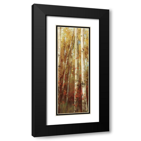 Birch Forest I Black Modern Wood Framed Art Print with Double Matting by K, Ella