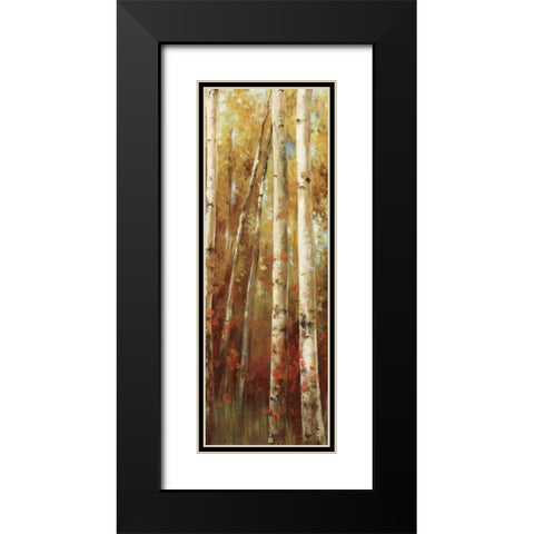 Birch Forest I Black Modern Wood Framed Art Print with Double Matting by K, Ella