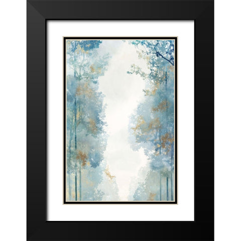 Bluegate IÂ  Black Modern Wood Framed Art Print with Double Matting by Roko, Ken