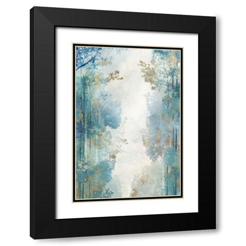 Bluegate IIÂ  Black Modern Wood Framed Art Print with Double Matting by Roko, Ken