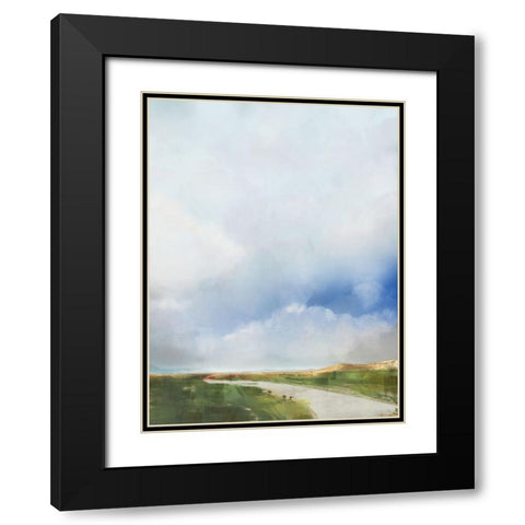 Above the Clouds I Black Modern Wood Framed Art Print with Double Matting by Roko, Ken