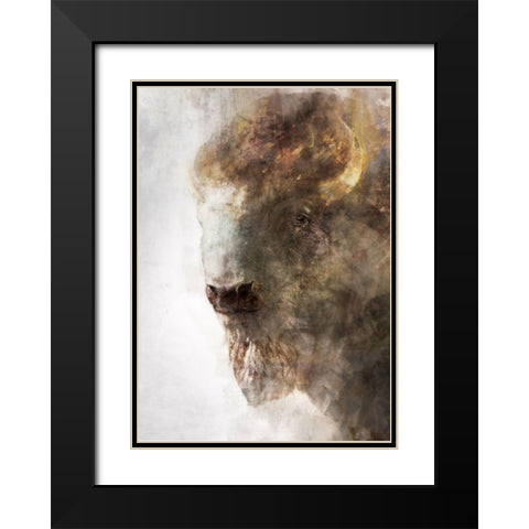 A Closeness Black Modern Wood Framed Art Print with Double Matting by Roko, Ken
