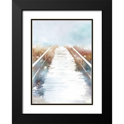 Unbridled Path I  Black Modern Wood Framed Art Print with Double Matting by Roko, Ken