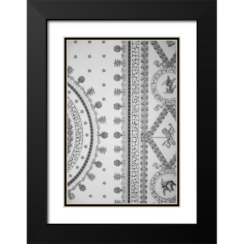 Birmingham Palace Black Modern Wood Framed Art Print with Double Matting by Millet, Karyn