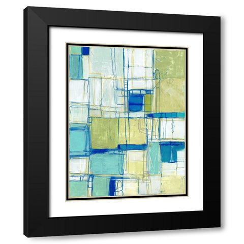 Shall We Dance Black Modern Wood Framed Art Print with Double Matting by Mirabelli, Lori
