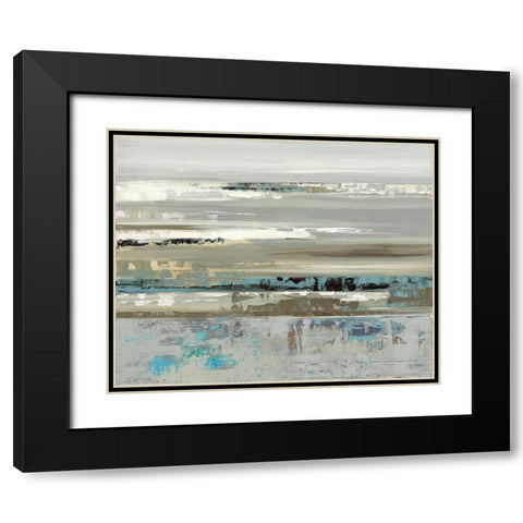Eternal Horizon II Black Modern Wood Framed Art Print with Double Matting by Mravyan, Valeria