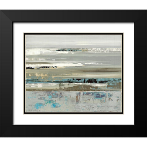 Eternal Horizon II Black Modern Wood Framed Art Print with Double Matting by Mravyan, Valeria