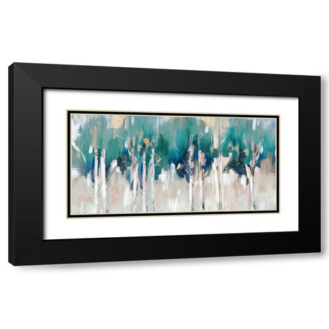 Lineament I Black Modern Wood Framed Art Print with Double Matting by Mravyan, Lera