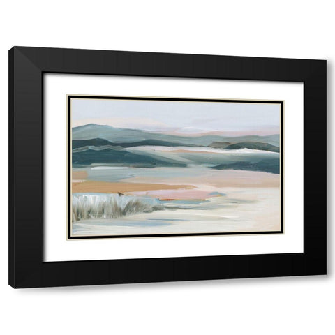 Whispers in the Sky  Black Modern Wood Framed Art Print with Double Matting by Lera