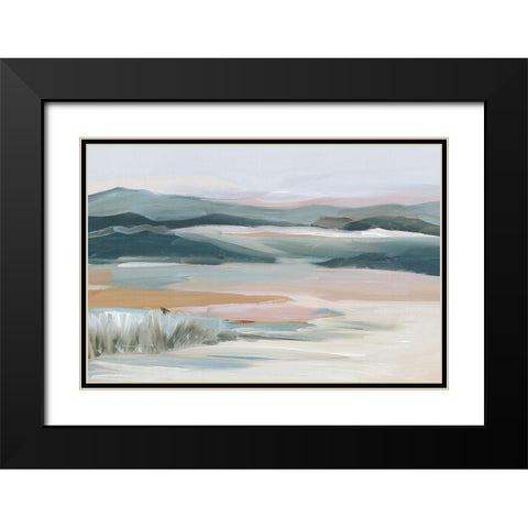 Whispers in the Sky  Black Modern Wood Framed Art Print with Double Matting by Lera