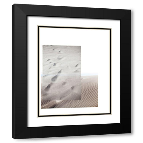Black Modern Wood Framed Art Print with Double Matting by Mourier, Lily