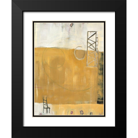 Warehouse Room A Black Modern Wood Framed Art Print with Double Matting by Pulliam, Mark