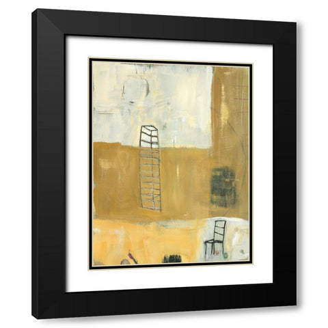 Warehouse Room B Black Modern Wood Framed Art Print with Double Matting by Pulliam, Mark