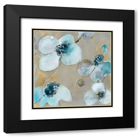 Nesting I  Black Modern Wood Framed Art Print with Double Matting by Woods, Maya