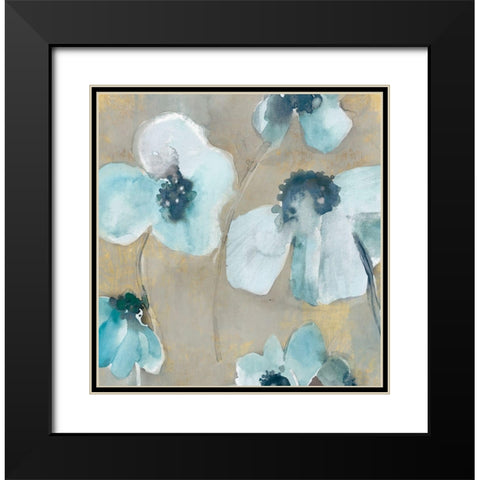 Nesting II   Black Modern Wood Framed Art Print with Double Matting by Woods, Maya