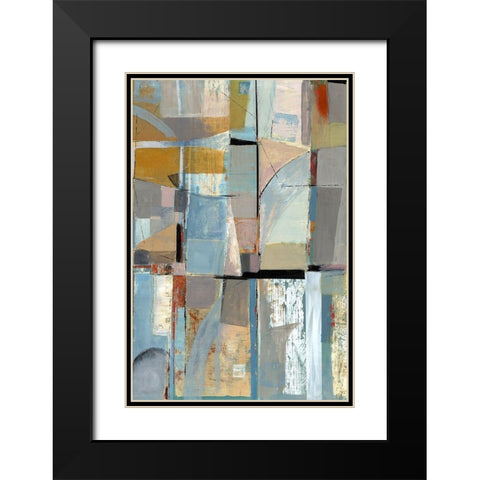 Brilliant Clouds II Black Modern Wood Framed Art Print with Double Matting by Woods, Maya