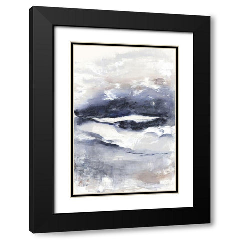 Ocean Eyes II  Black Modern Wood Framed Art Print with Double Matting by Woods, Maya
