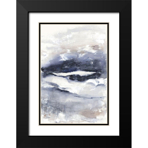 Ocean Eyes II  Black Modern Wood Framed Art Print with Double Matting by Woods, Maya