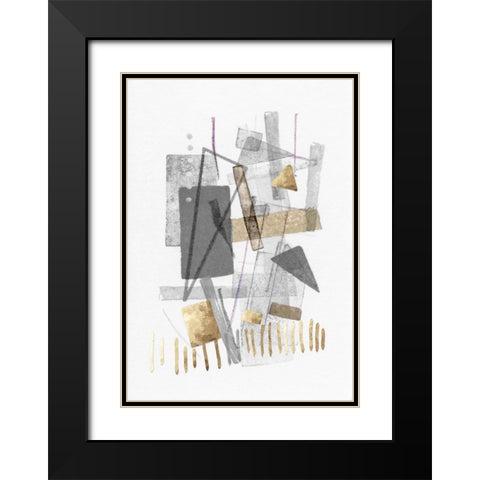 Fly City I Black Modern Wood Framed Art Print with Double Matting by Galapon, Nicki