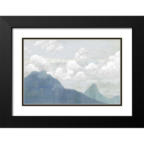 The Climb I Black Modern Wood Framed Art Print with Double Matting by Ciullini, Andrea