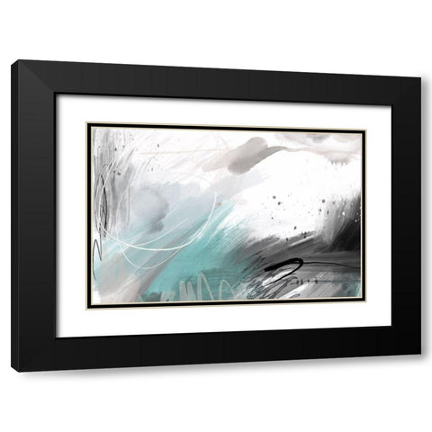 Delores Naskrent Black Modern Wood Framed Art Print with Double Matting by Jejune