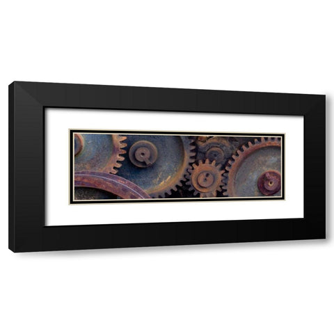 The Long Grind Black Modern Wood Framed Art Print with Double Matting by Norm Stelfox